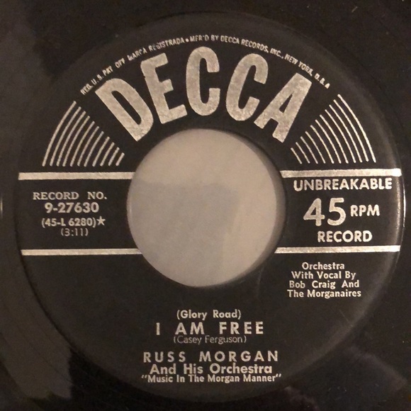 Russ Morgan My Truly, Truly Fair Vinyl 45 Record '51 - Picture 3 of 5